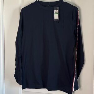 NWT Tommy Hilfiger kids Dark Blue Long Sleeve Tee size 14-16